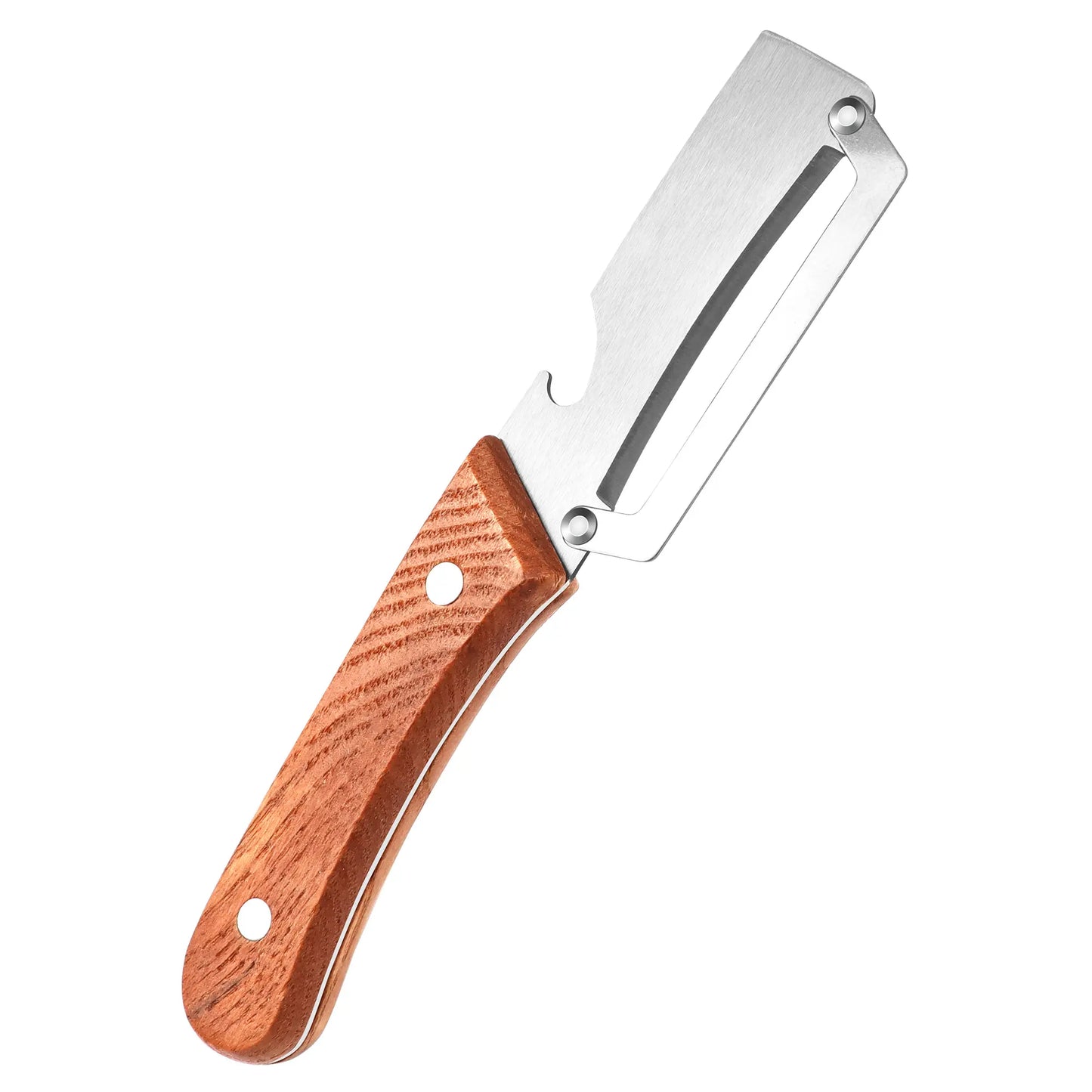 🍎🔪 One blade, endless kitchen magic — multi-function stainless steel peeler & knife for effortless prepping! 🥕✨