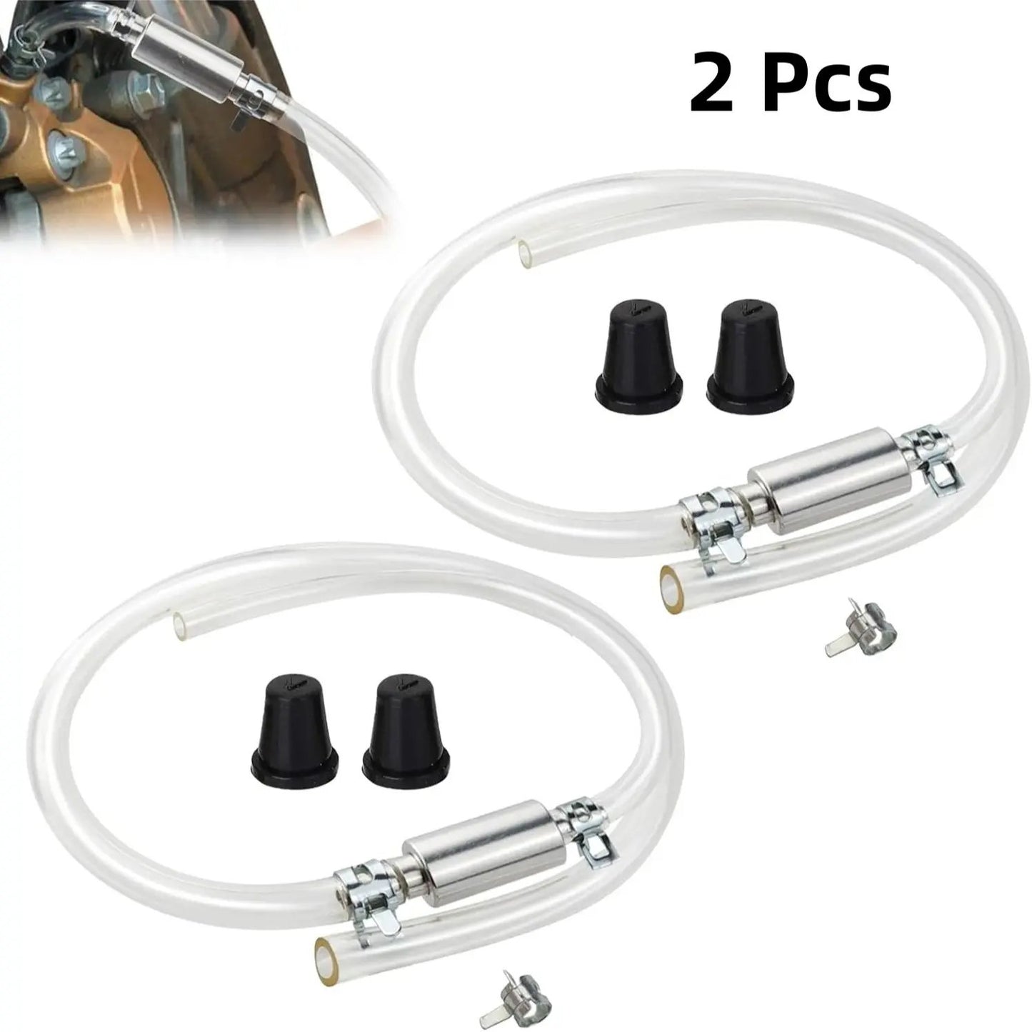 🛠 One-Way Check Valve Brake Bleeder Hose Kit