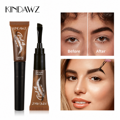 Instant Peel-Off Eyebrow Gel – Long-Lasting Natural Brow Tint