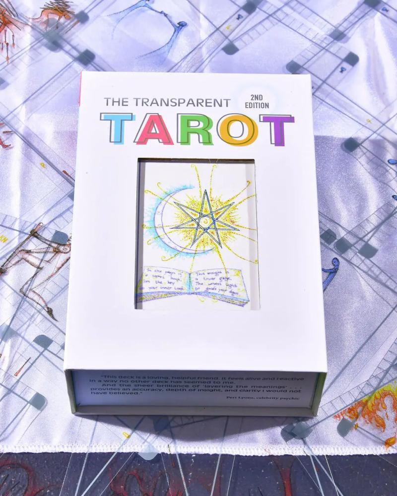 🏆Limited Time Sale 49% OFF🔮🧙‍♀️🃏 The Transparent Tarot (2nd Edition)