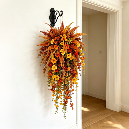 🍂60% OFF Artificial Autumn Harvest Swag Front Door & Farmhouse Porch Hanging Seasonal Decor