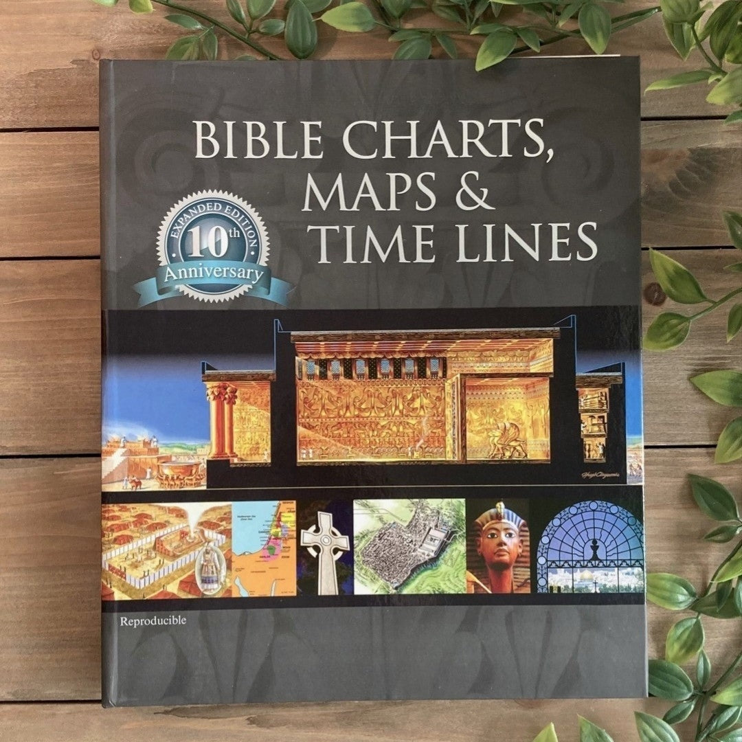 📖💫Book of Bible Charts, Maps, and Time Lines