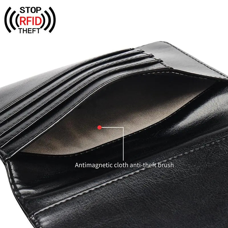 Minimalist RFID Blocking Passport Holder Wallet 250th