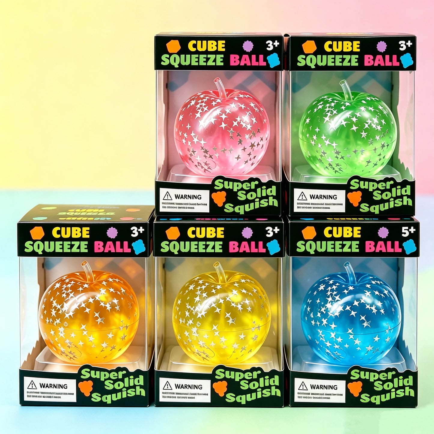 🍎 Viral Apple Squishy Set – Soft, Cute & Addictively Satisfying ✨