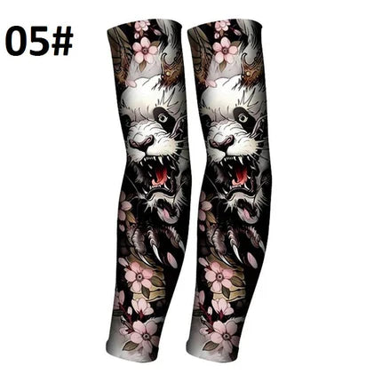 ✨2026 Brand New Design：Ukiyo-e style😎Stretchy Tattoo-Print Sleeve