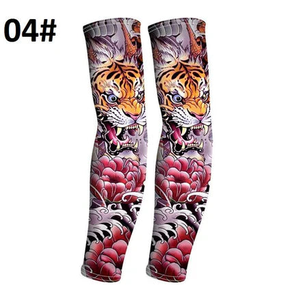 ✨2026 Brand New Design：Ukiyo-e style😎Stretchy Tattoo-Print Sleeve