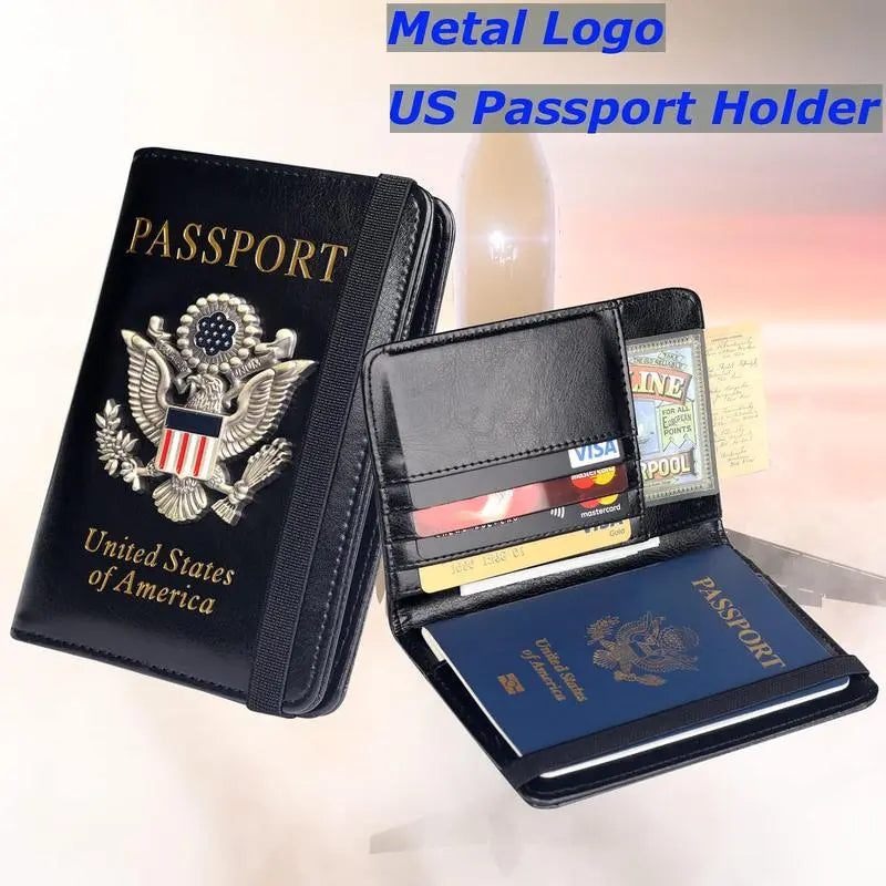 Minimalist RFID Blocking Passport Holder Wallet 250th