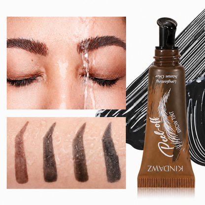 Instant Peel-Off Eyebrow Gel – Long-Lasting Natural Brow Tint