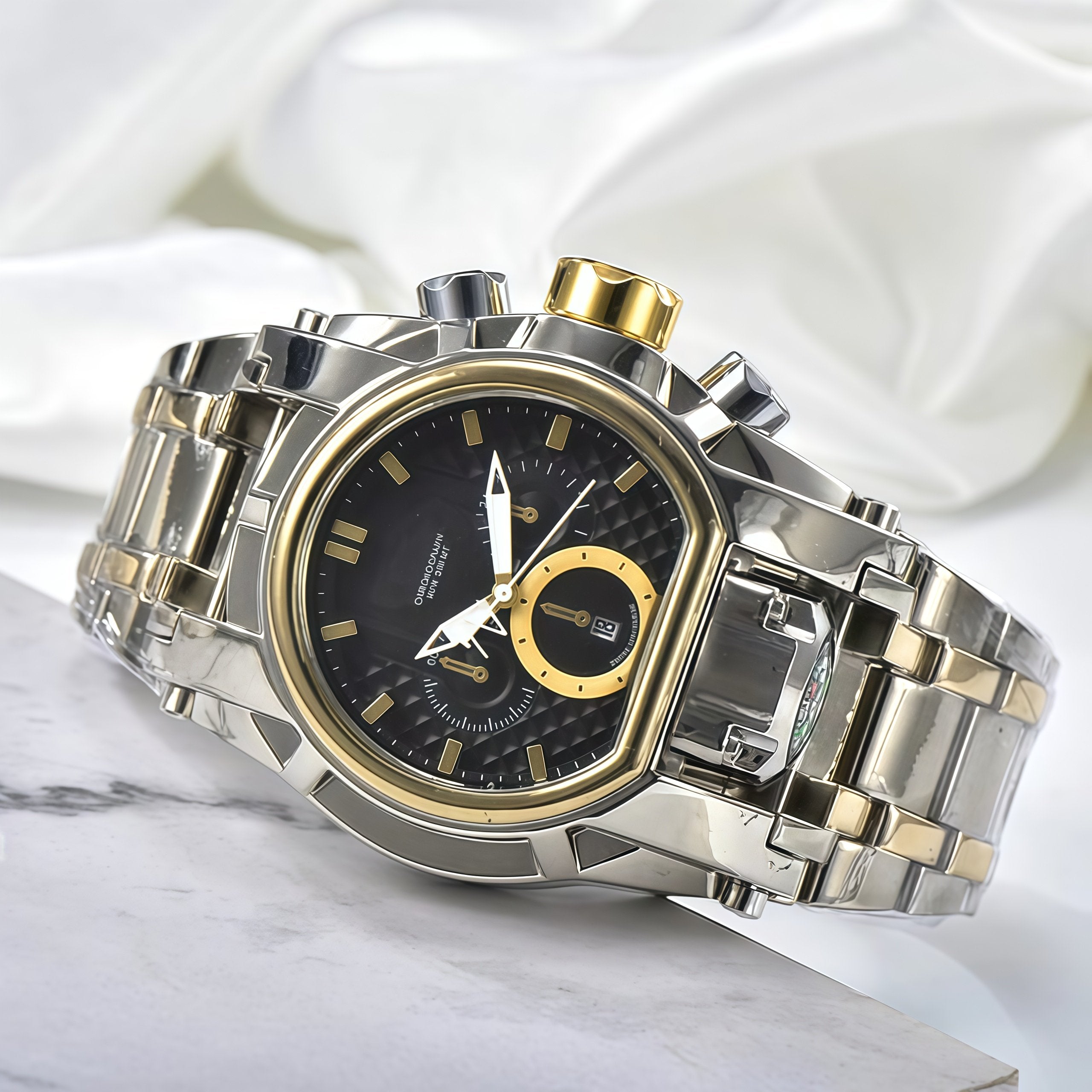 Two-tone black