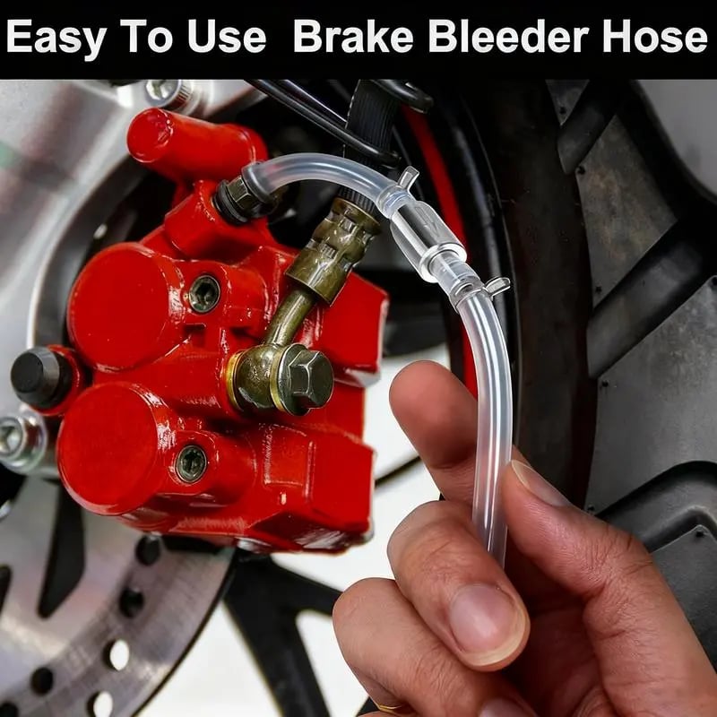 🛠 One-Way Check Valve Brake Bleeder Hose Kit