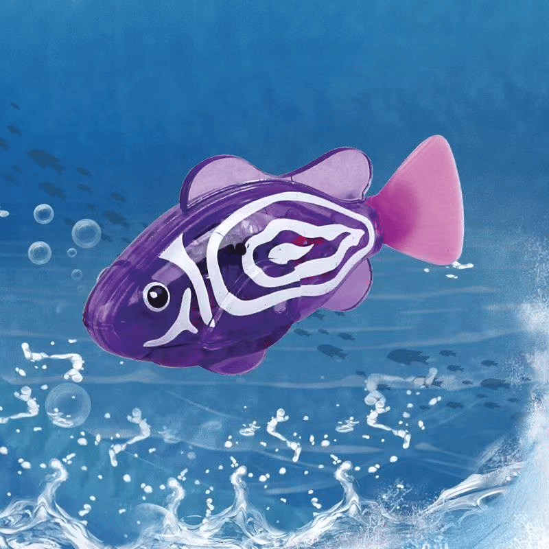 🔥🔥🛁✨Electronic Pet Fish Bath Toy | LED Light Up | Auto-Swimming Bath Toy🐠💦