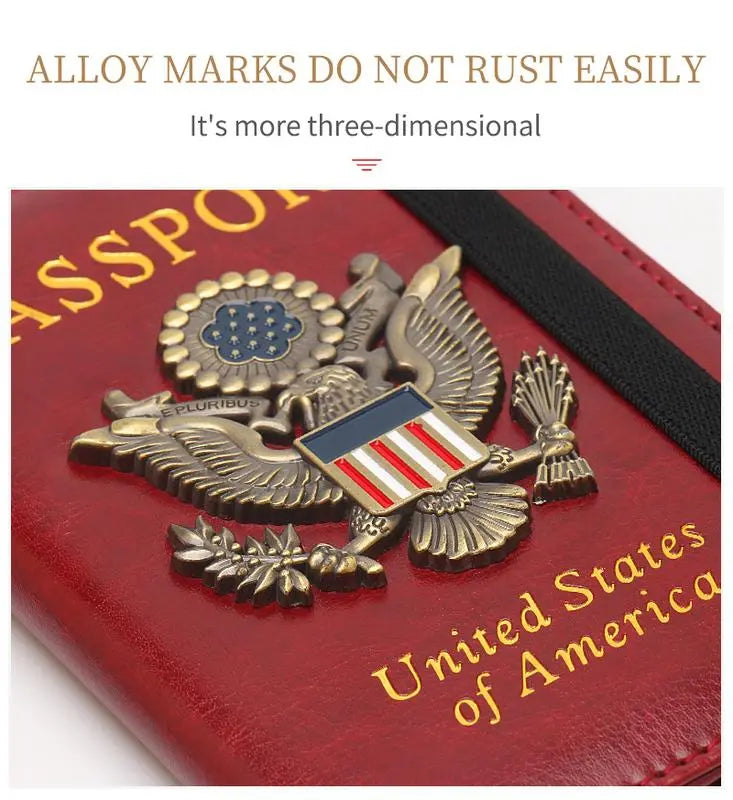 Minimalist RFID Blocking Passport Holder Wallet 250th
