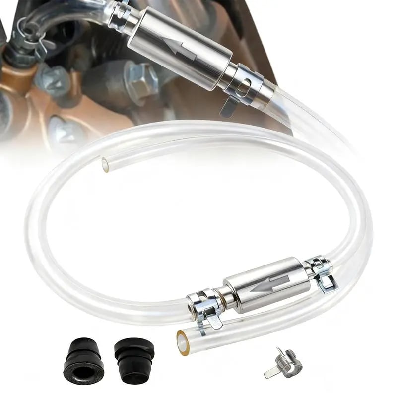 🛠 One-Way Check Valve Brake Bleeder Hose Kit
