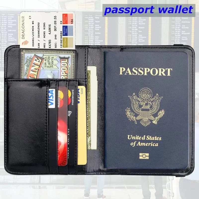Minimalist RFID Blocking Passport Holder Wallet 250th