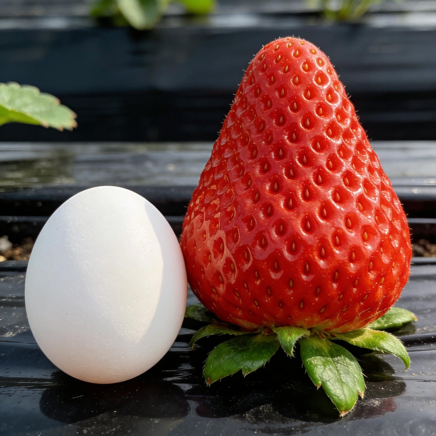 🍓Cream Giant Strawberry Seeds -- Various shapes & Natural juices🥤
