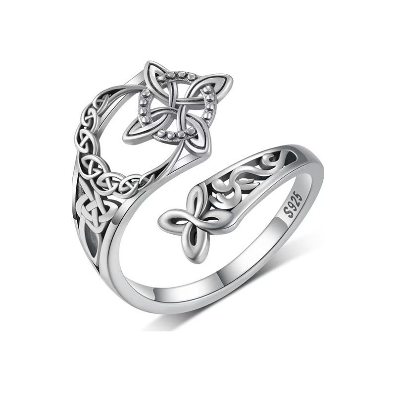 🧡Celtic Knot Open Ring✨