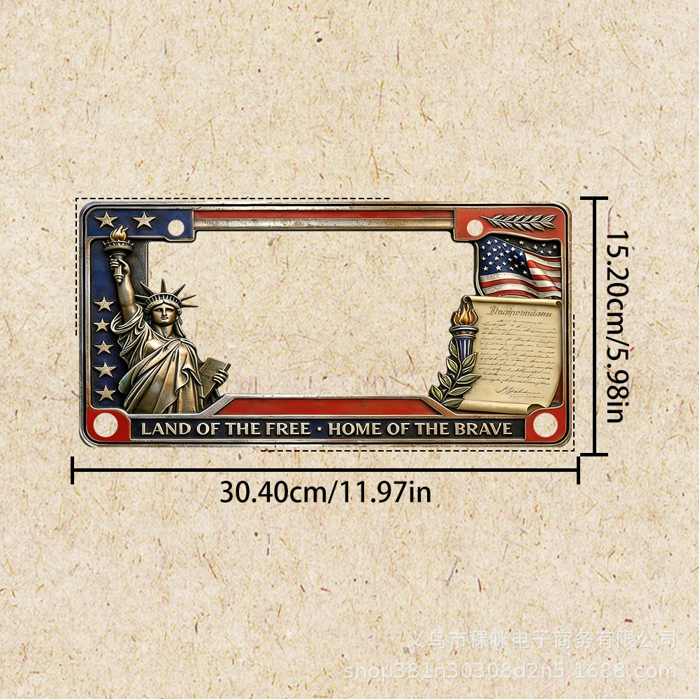 250th Anniversary Commemorative License Plate