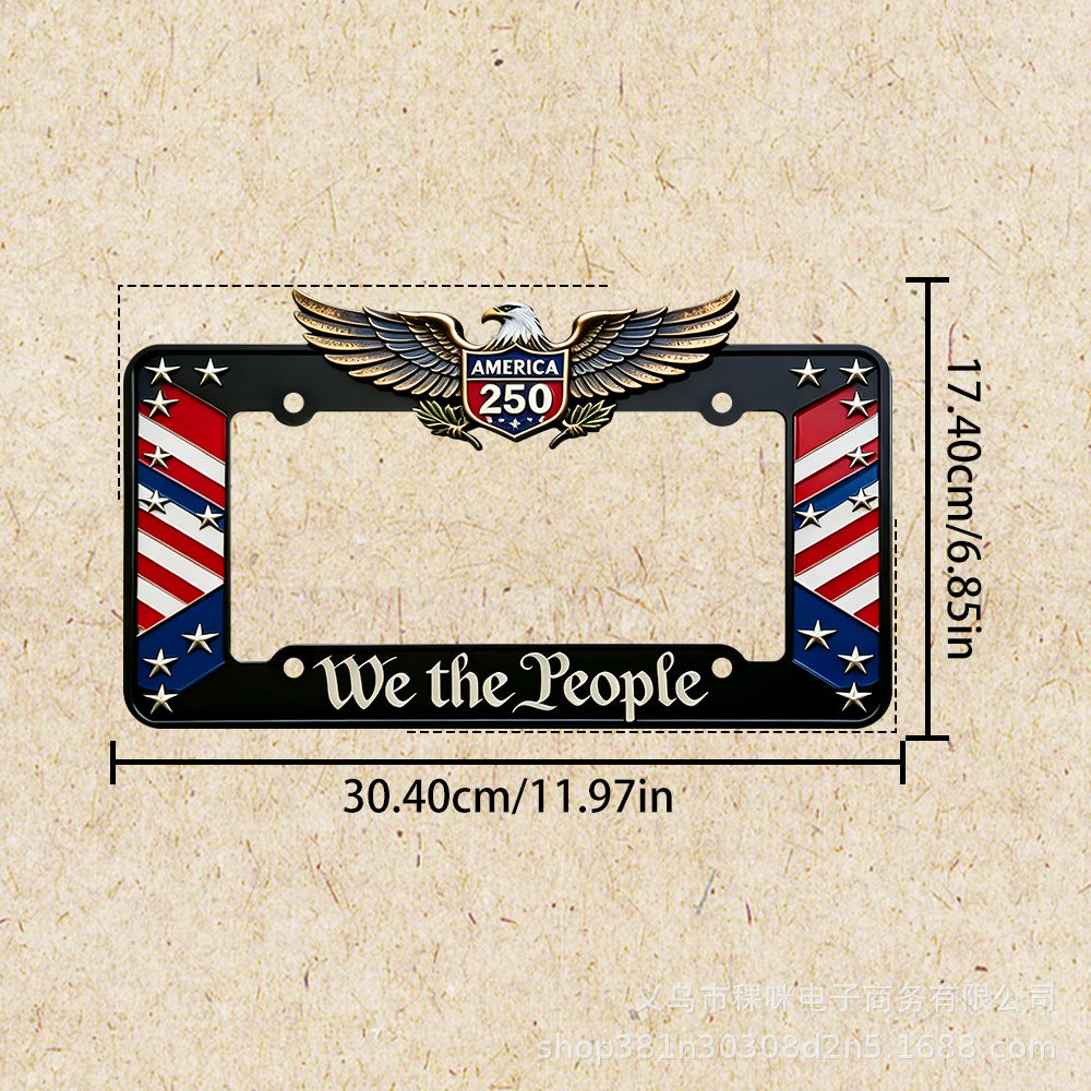 250th Anniversary Commemorative License Plate
