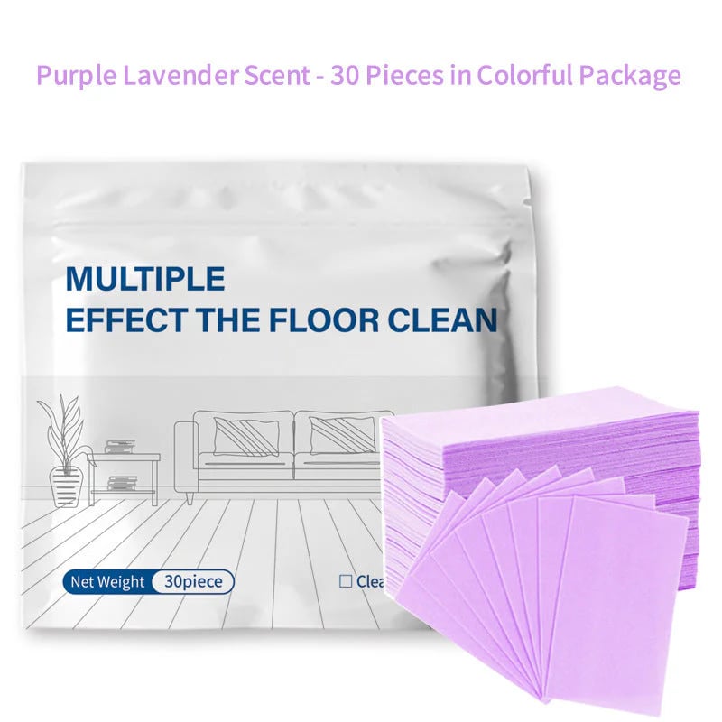 🔥49% OFF-💦30-Pieces Multi-Effect Floor Cleaning Sheets