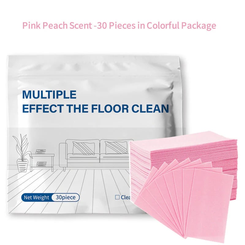 🔥49% OFF-💦30-Pieces Multi-Effect Floor Cleaning Sheets