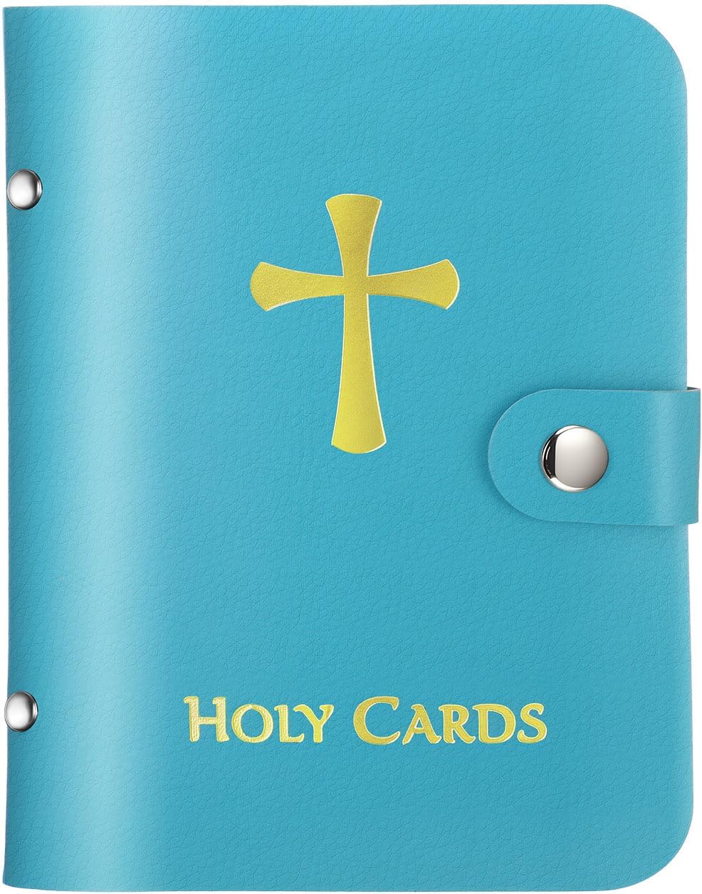 ✝️ Catholic Genuine Leather Holy Card Holder