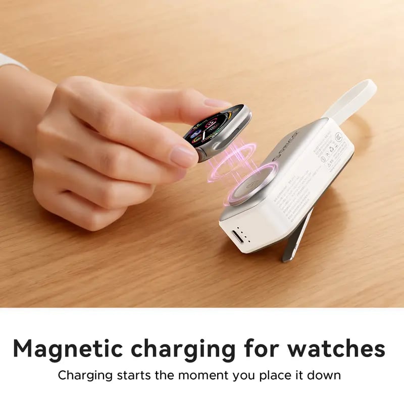 🔋 Orico 3-in-1 Power Bank – Wireless Watch Charger for iPhone & Android ✈️