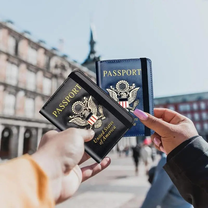 Minimalist RFID Blocking Passport Holder Wallet 250th